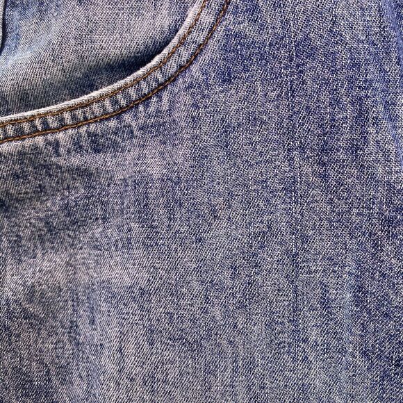 Vintage es International Denim Baggy Skater Straight Leg Jeans 38 (40) - Picture 3 of 16